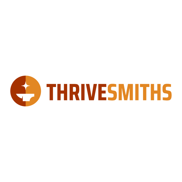 ThriveSmiths.com logo, a brandable .com business name for sale