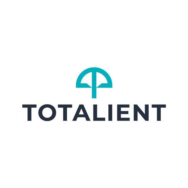 totalient.com logo, a brandable .com business name for sale