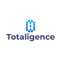 Totaligence.com logo, a brandable .com business name for sale