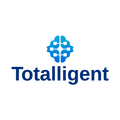 Totalligent.com logo, a brandable .com business name for sale