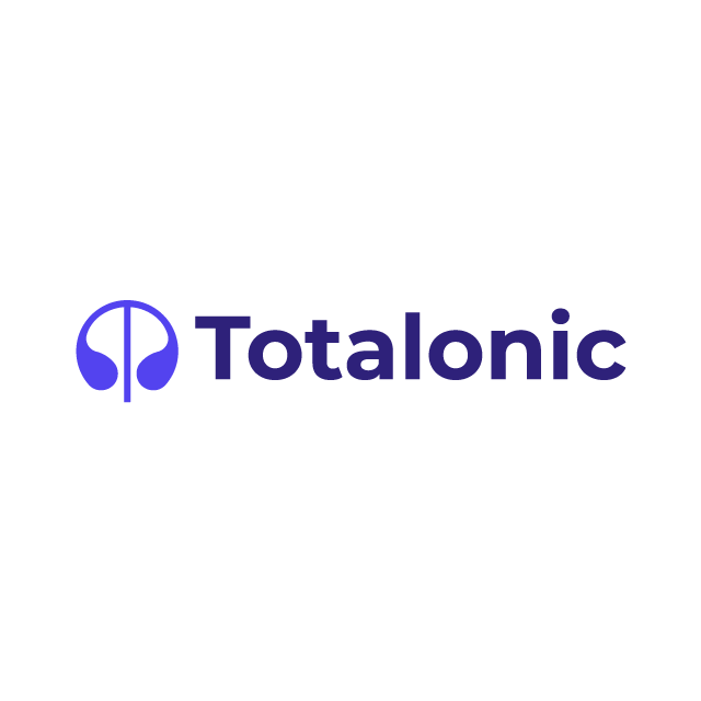 totalonic.com logo, a brandable .com business name for sale