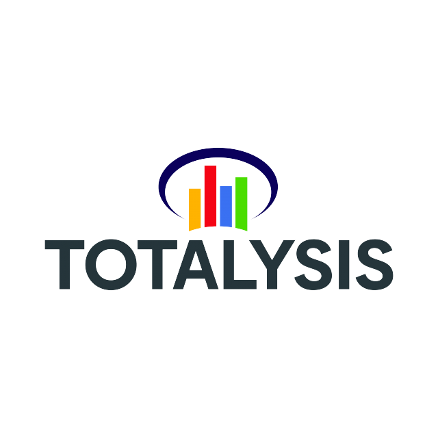 totalysis.com logo, a brandable .com business name for sale