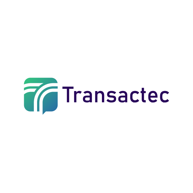 TransacTec.com logo, a brandable .com business name for sale