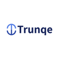 trunqe.com logo, a brandable .com business name for sale