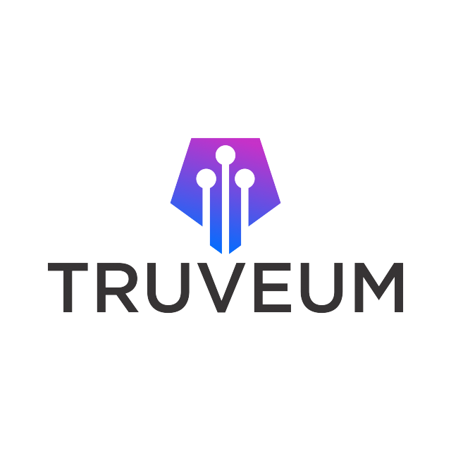 truveum.com logo, a brandable .com business name for sale