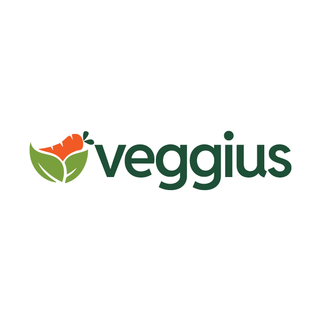 veggius.com logo, a brandable .com business name for sale