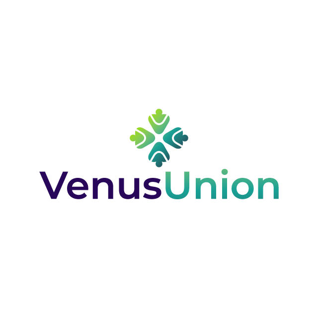 VenusUnion.com logo, a brandable .com business name for sale