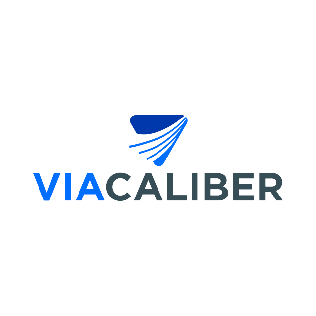 ViaCaliber.com logo, a brandable .com business name for sale
