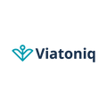 Viatoniq.com logo, a brandable .com business name for sale