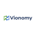 Vionomy.com logo, a brandable .com business name for sale