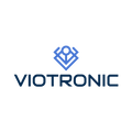 VioTronic.com logo, a brandable .com business name for sale