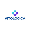 Vitologica.com logo, a brandable .com business name for sale