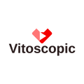 vitoscopic.com logo, a brandable .com business name for sale