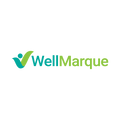 WellMarque.com logo, a brandable .com business name for sale