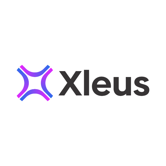 Xleus.com logo, a brandable .com business name for sale