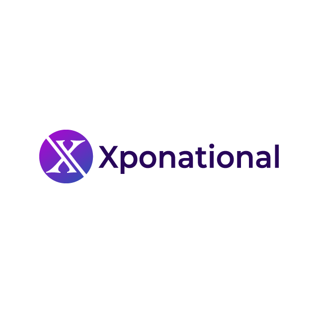 xponational.com logo, a brandable .com business name for sale