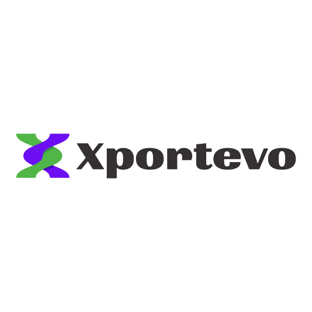 xportevo.com logo, a brandable .com business name for sale