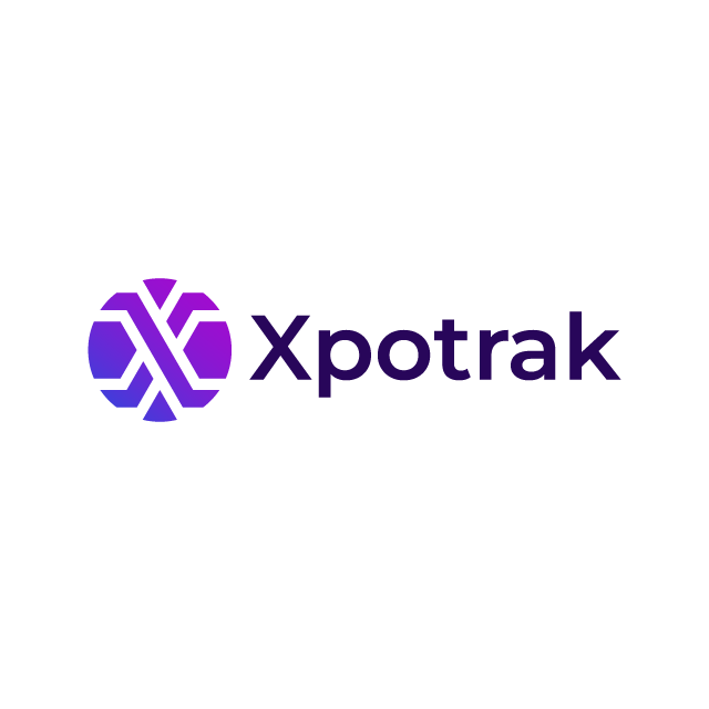 xpotrak.com logo, a brandable .com business name for sale