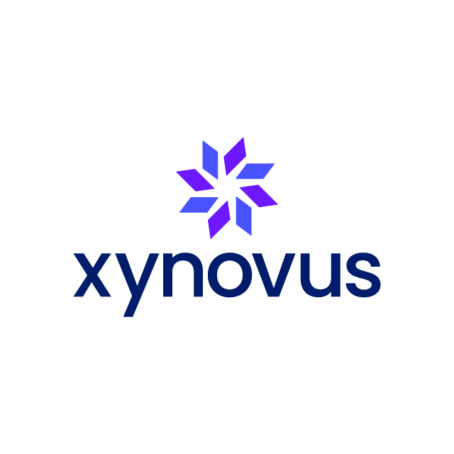 xynovus.com logo, a brandable .com business name for sale