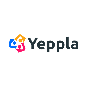 yeppla.com logo, a brandable .com business name for sale