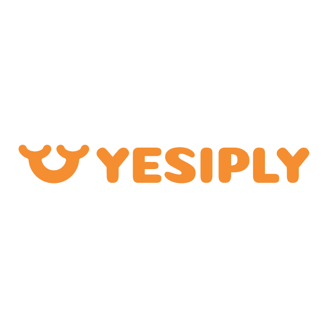 Yesiply.com logo, a brandable .com business name for sale