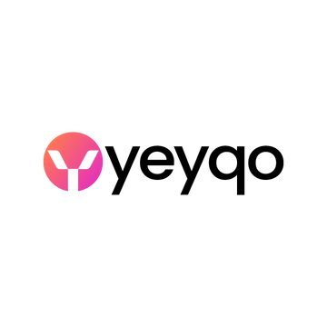 Yeyqo.com logo, a brandable .com business name for sale