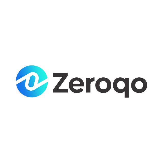 zeroqo.com logo, a brandable .com business name for sale