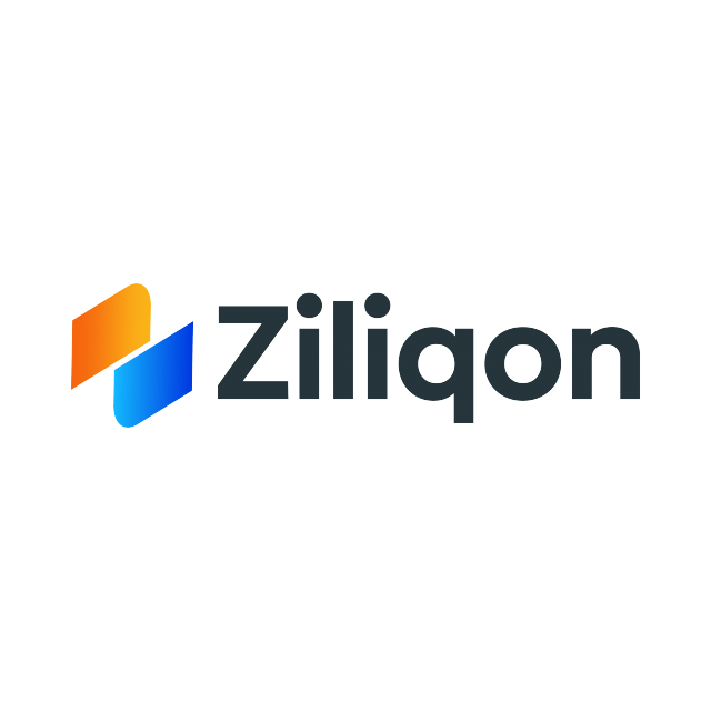 ziliqon.com logo, a brandable .com business name for sale