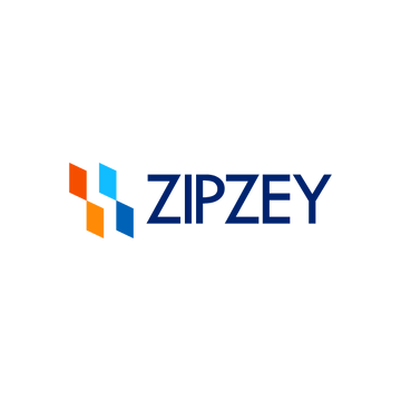 zipzey.com logo, a brandable .com business name for sale